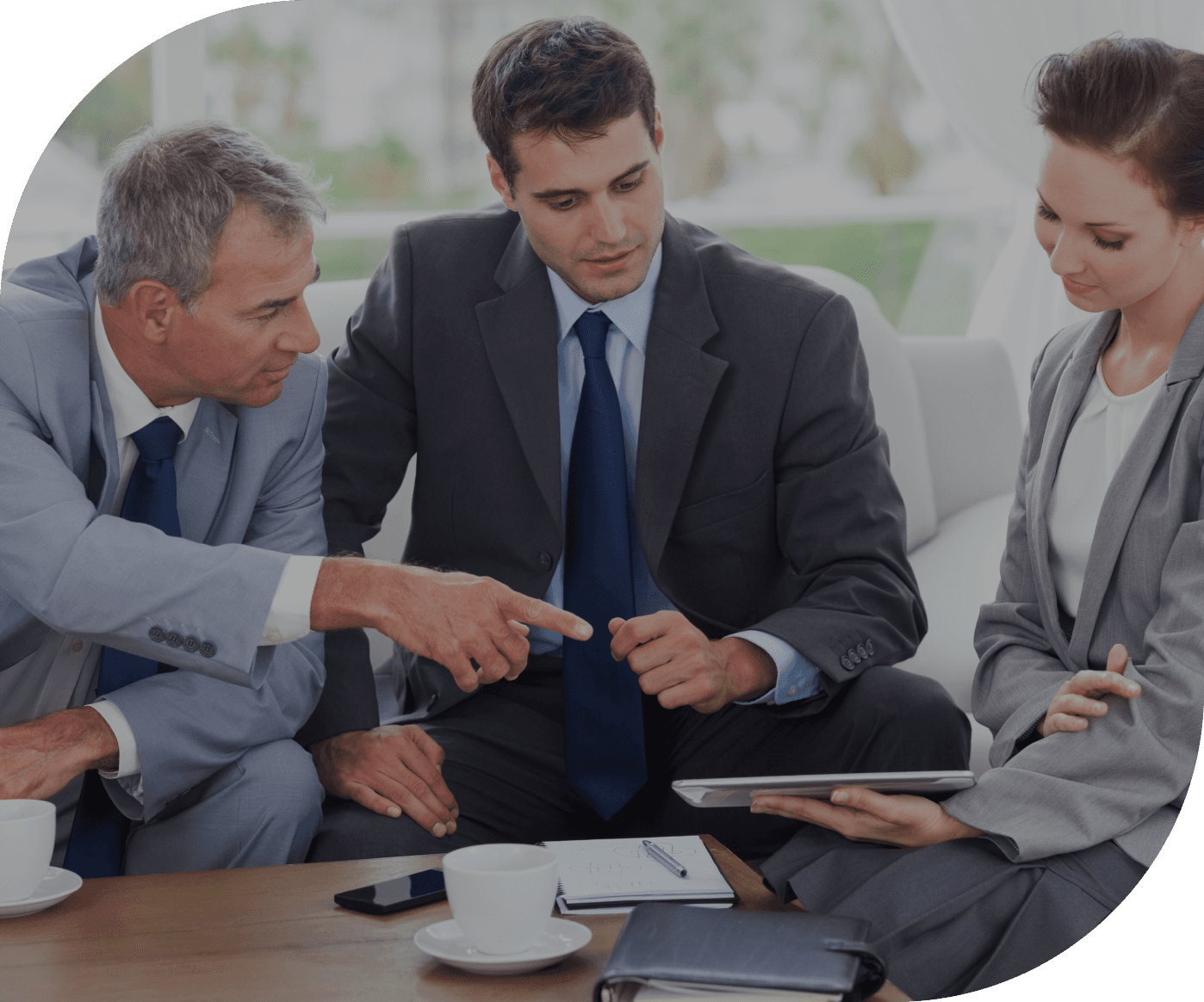 Professional woman in judicial robe